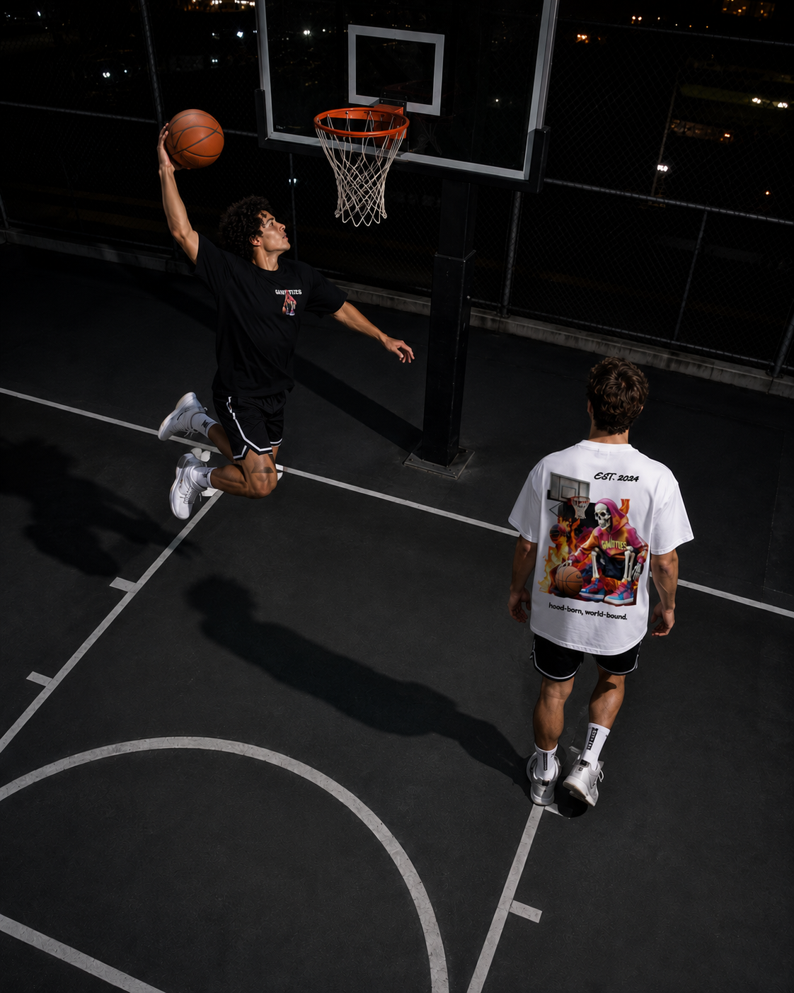 Basketball Player Skeleton